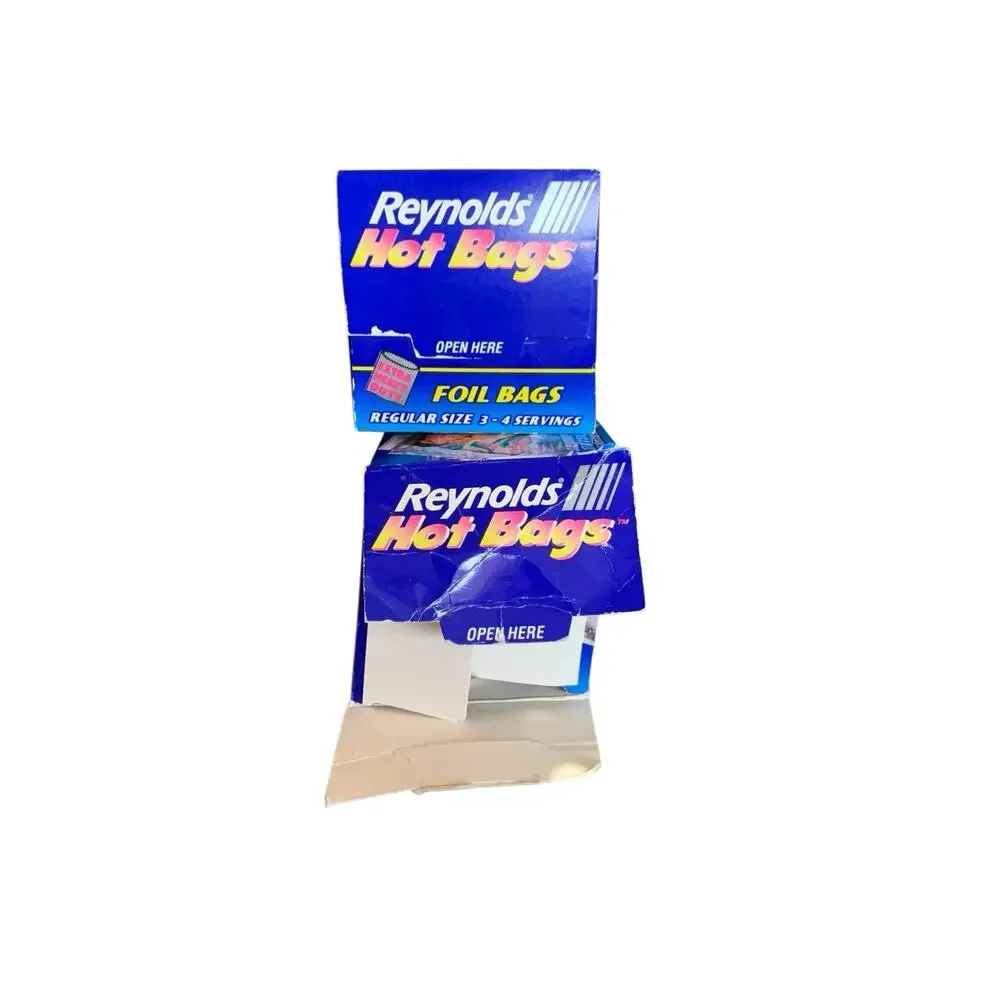 Reynolds HotBags FoilBags LARGE 2 Ct REGULAR 3 Ct Size‎ Extra HeavyDuty READ